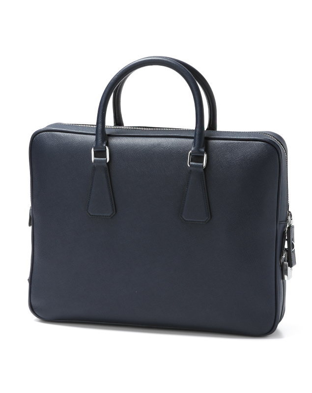 プラダバッグ SAFFIANO TRAVEL パドロック付 ブリーフケース BALTICO VS0363 9Z2 F0216