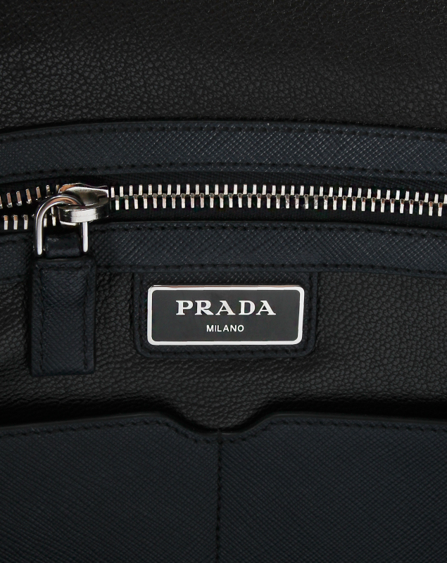 プラダバッグ SAFFIANO TRAVEL パドロック付 ブリーフケース BALTICO VS0363 9Z2 F0216
