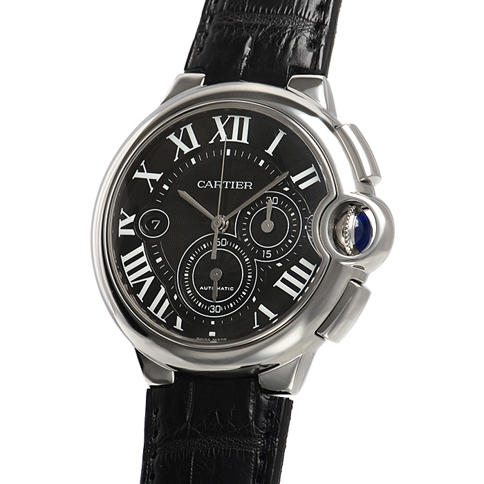 カルティエ  バロンブルークロノ ４４ｍｍ W6920052