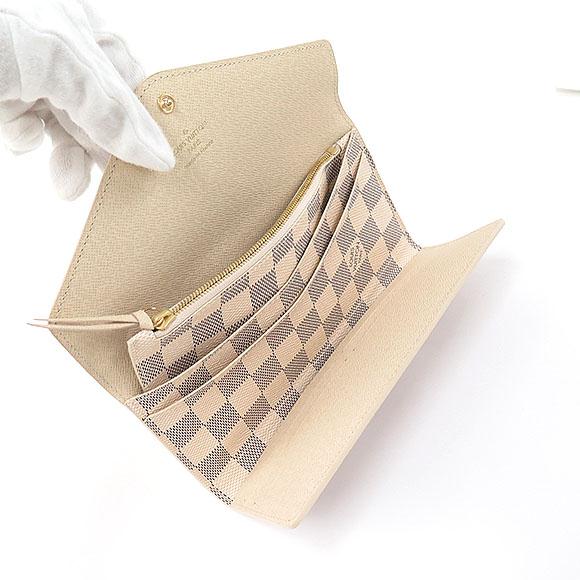 ルイ・ヴィトン LOUIS VUITTON 財布 長財布 小銭入れあり さいふ サイフ VUITTON ヴィトン ポルトフォイユ ジョセフィーヌ ダミエアズール N63545