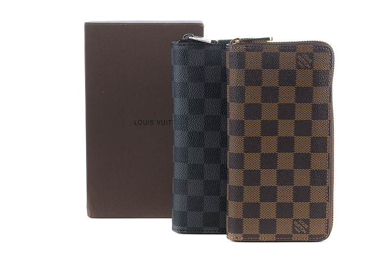 素晴らしい ルイヴィトン ダミエ・グラフィット ジッピー・ウォレット 長財布 N62668