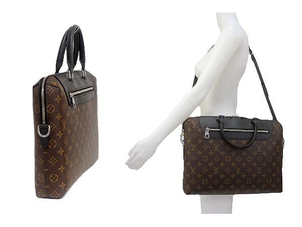 ルイヴィトン LOUIS VUITTON モノグラム M54019 PDJ NM モノグラムマカサー ビジネスバッグ メンズ