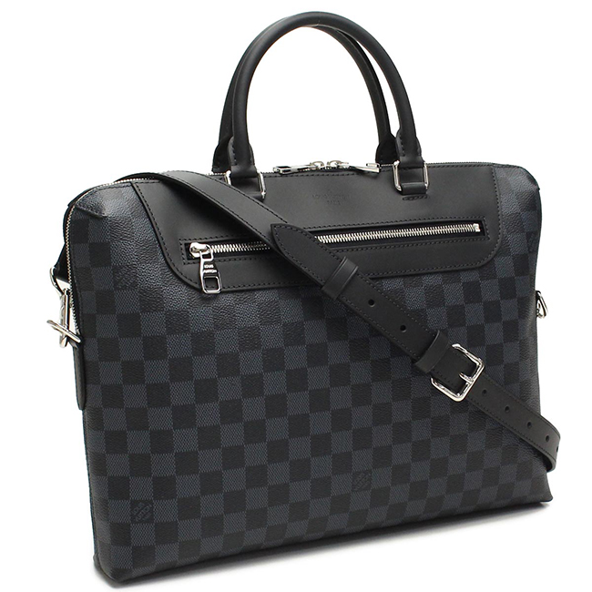ルイ・ヴィトン (LOUIS VUITTON) ダミエコバルト PDJ NM ブリーフケース N41589 グレー系