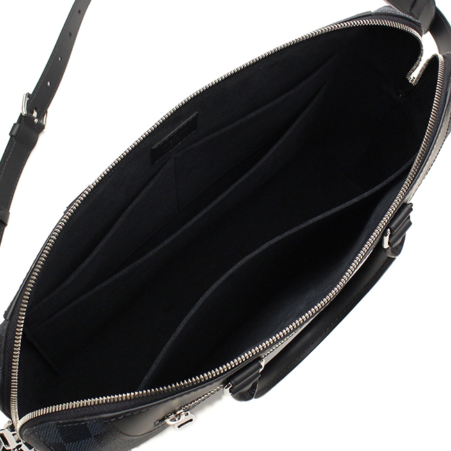 ルイ・ヴィトン (LOUIS VUITTON) ダミエコバルト PDJ NM ブリーフケース N41589 グレー系