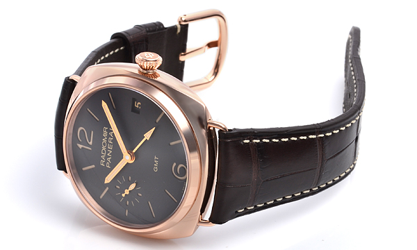 パネライ ラジオミール ３デイズＧＭＴ オロロッソ ４７mm PAM00421