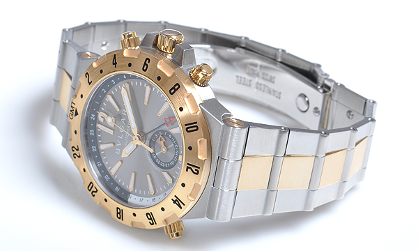 ブルガリ ディアゴノ プロフェッショナル GMT GMT40C5SGD