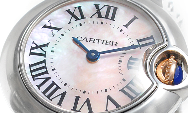 カルティエ  バロンブルー ２８ｍｍ W6920034