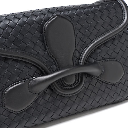 ボッテガヴェネタBOTTEGA VENETA ショルダーバッグ/リアルト NAPPA /ネロ ブラック 363799 v0016 8175