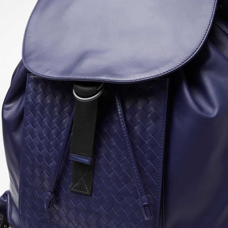 ボッテガヴェネタ バックパック リュックサック LEGGERO アトランティック ブルー系 361014 vq121 4169 メンズ＆レディース