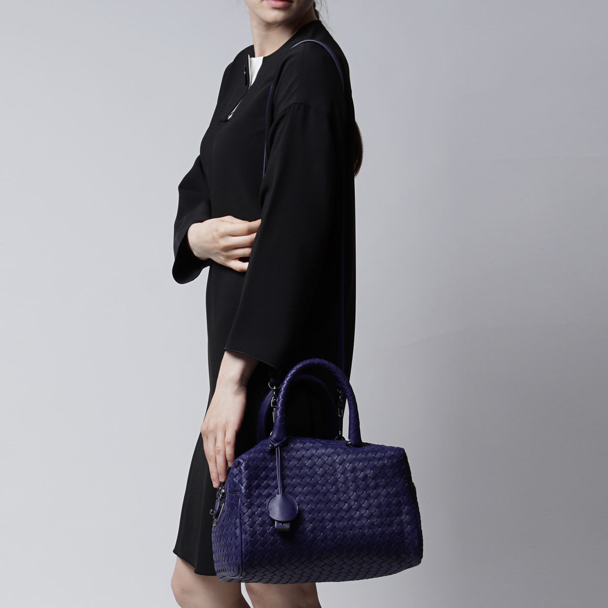 ボッテガヴェネタ/BOTTEGA VENETA/ ボストンバッグ(2WAY仕様)/NAPPA /アトランティック ブルー系 386496 v0016 4196 レディース