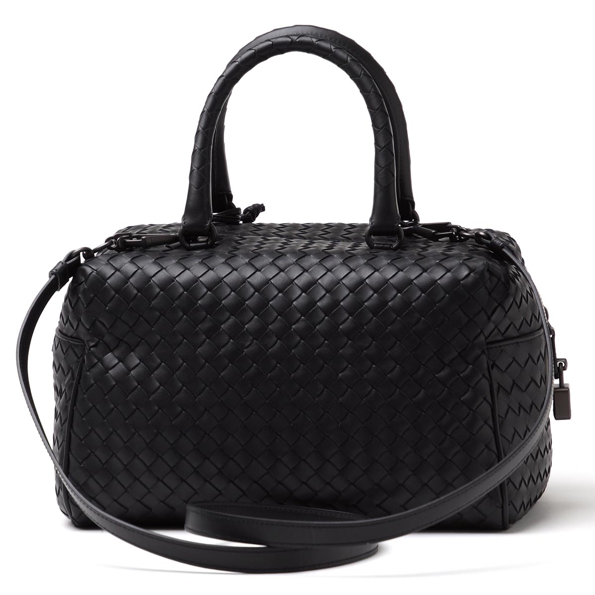 ボッテガヴェネタ/BOTTEGA VENETA/ ボストンバッグ(2WAY仕様)/NAPPA /ネロ ブラック系 386496 v0016 8175 レディース