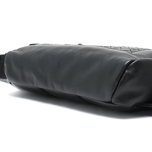 ボッテガヴェネタ BOTTEGA VENETA ウエストバッグ イントレチャート ブラック 368899 VQ121 1000 2015年春夏新作 メンズ