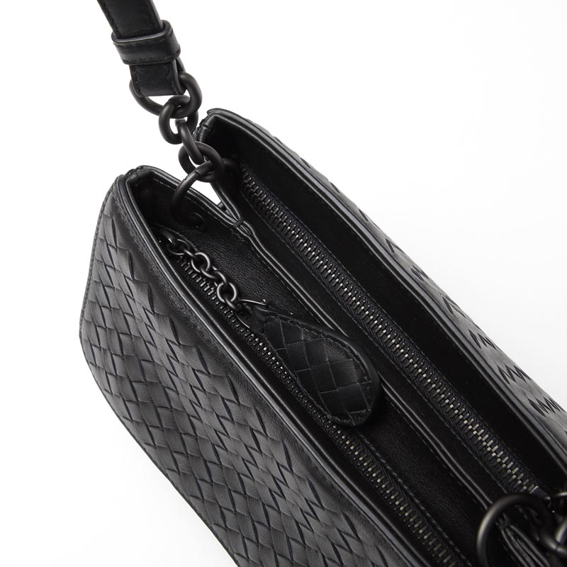ボッテガヴェネタ/BOTTEGA VENETA ショルダーバッグ NAPPA ネロ ブラック系 407008 v0016 8175 レディース