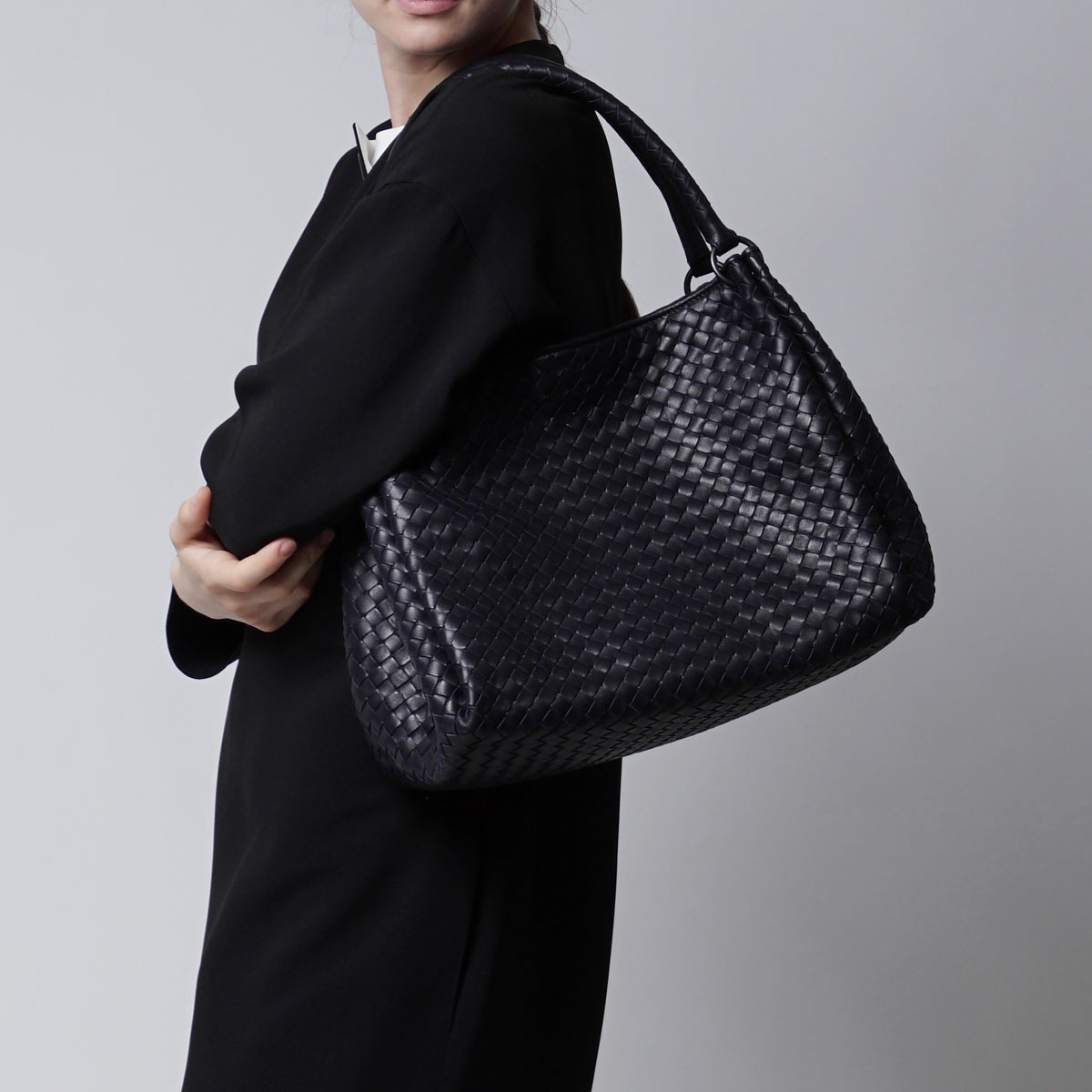 ボッテガヴェネタ/BOTTEGA VENETA/ ショルダーバッグ/NAPPA /トルマリン ブルー系222322 v0016 4066 レディース