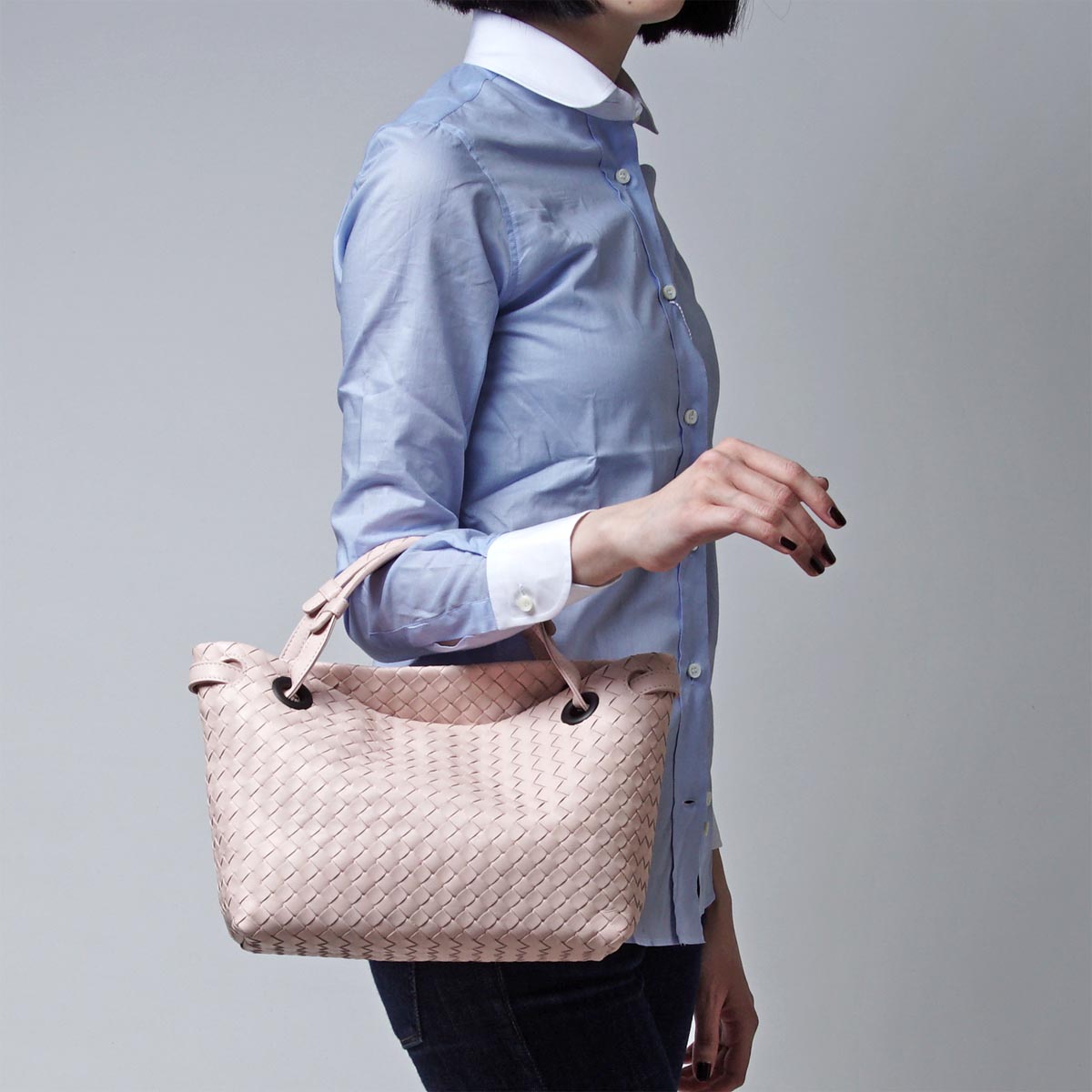 ボッテガヴェネタ/BOTTEGA VENETA ショルダーバッグ(2WAY仕様) NAPPA ペタル ピンク系 405071 v0016 6971 レディース