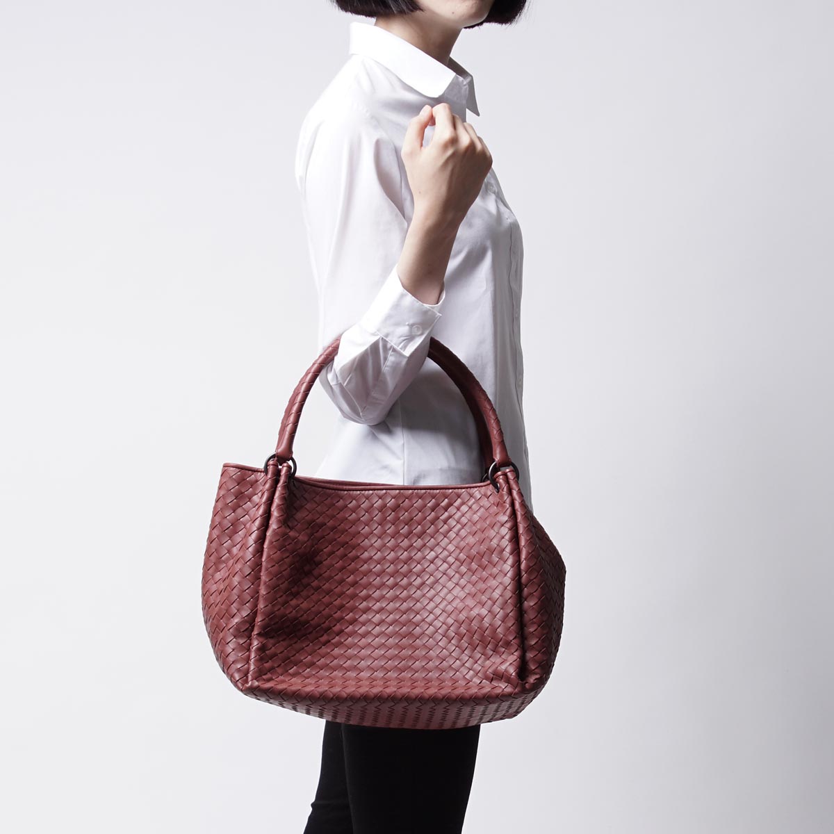 ボッテガヴェネタ/BOTTEGA VENETA/ ショルダーバッグ/NAPPA /ブラウン ブラウン系222322 v0016 2285 レディース