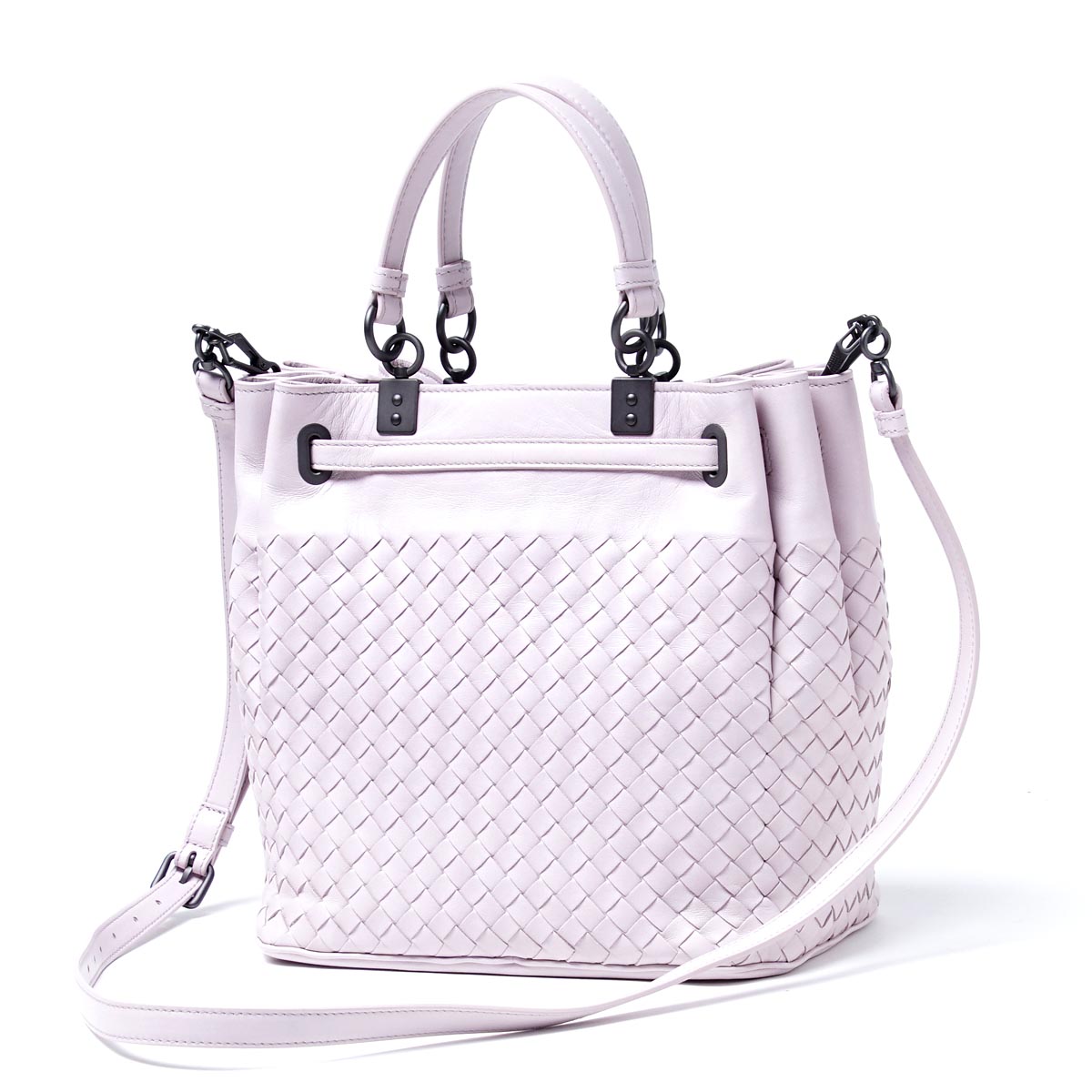ボッテガヴェネタ/BOTTEGA VENETA ハンドバッグ(2WAY仕様) NAPPA オイスター パープル系 420477 v0016 6980 レディース