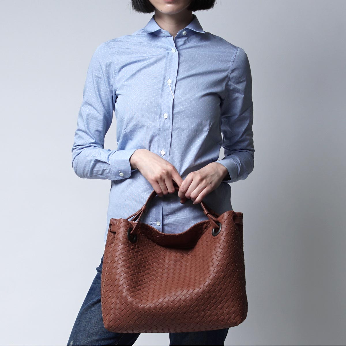 ボッテガヴェネタ/BOTTEGA VENETA ショルダーバッグ NAPPA トスカーナ ブラウン系 179320 v0016 2564 レディース