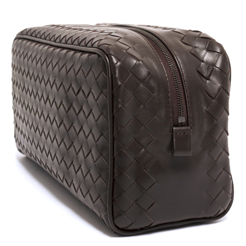 ボッテガヴェネタ バッグ BOTTEGA VENETA セカンドバッグ メンズ レザー ダークブラウン 244706 V4651 2040 EBANO