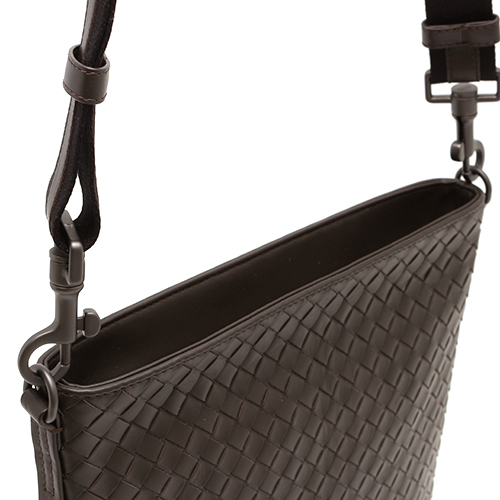 ボッテガヴェネタ BOTTEGA VENETA ショルダーバッグ イントレチャート 【INTRECCIATO】 ダークブラウン 276357 V465C 2078 メンズ