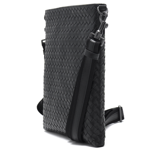 ボッテガヴェネタ BOTTEGA VENETA ショルダーバッグ イントレチャート 【INTRECCIATO】 ブラック 276357 V465C 1000 メンズ