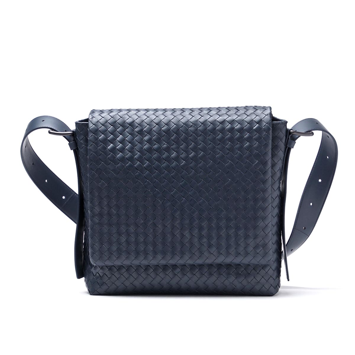 ボッテガヴェネタ/BOTTEGA VENETA ショルダーバッグ LEGGERO プリュッセ ブルー系 406275 vq131 4058 メンズ