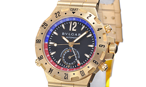 ブルガリ ディアゴノ プロフェッショナル ＧＭＴ GMT40GGD