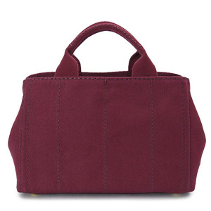 プラダトートバッグ PRADA 2WAY ショルダーバッグ カナパ キャンバス アマラント B2439G CANAPA AMARANTO