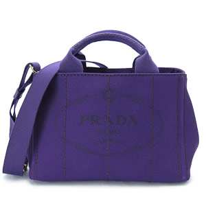 プラダ トートバッグ PRADA 2WAY ショルダーバッグ カナパ キャンバス ビオラ B2439G CANAPA VIOLA