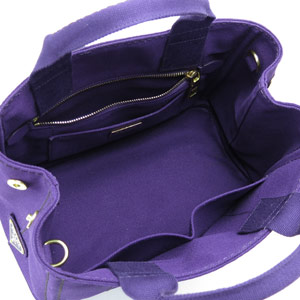 プラダ トートバッグ PRADA 2WAY ショルダーバッグ カナパ キャンバス ビオラ B2439G CANAPA VIOLA