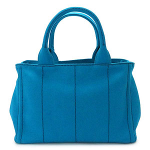 プラダ トートバッグ PRADA 2WAY ショルダーバッグ 『2016年春夏新作』カナパ キャンバス アズーロ 1BG439 ZKI F0013