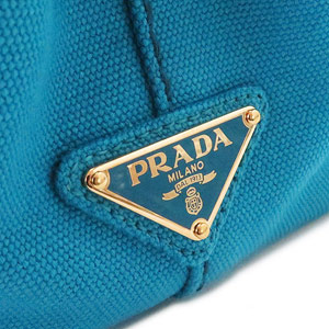 プラダ トートバッグ PRADA 2WAY ショルダーバッグ 『2016年春夏新作』カナパ キャンバス アズーロ 1BG439 ZKI F0013