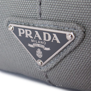 プラダ トートバッグ PRADA 2WAY ショルダーバッグ カナパ キャンバス メルクリオ BN2642 ZKI F0048