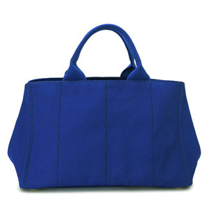 プラダ トートバッグ PRADA 2WAY ショルダーバッグ カナパ キャンバス コバルト B1877G CANAPA COBALTO