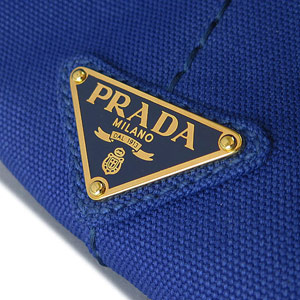 プラダ トートバッグ PRADA 2WAY ショルダーバッグ カナパ キャンバス コバルト B1877G CANAPA COBALTO