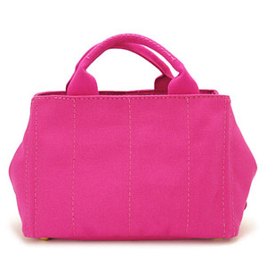 プラダ トートバッグ PRADA 2WAY ショルダーバッグ カナパ キャンバス フューシャ B2439G ZKI F0029