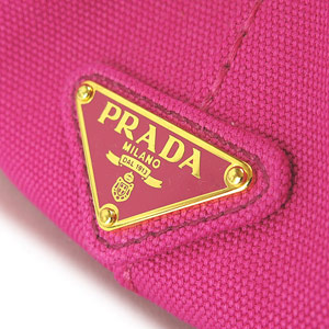 プラダ トートバッグ PRADA 2WAY ショルダーバッグ カナパ キャンバス フューシャ B2439G ZKI F0029