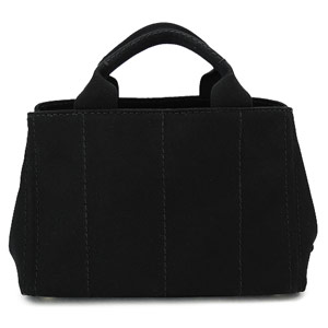 プラダ トートバッグ PRADA 2WAY ショルダーバッグ カナパ キャンバス ブラック B2439G ZKI F0002