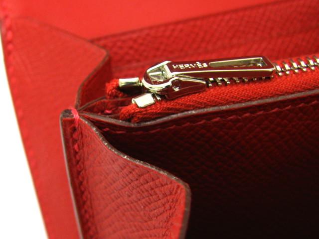 エルメスHERMES コンスタンスロング 長財布 ヴァーミリオン(シルバー金具) ヴォーエプソンhe-ct-1014