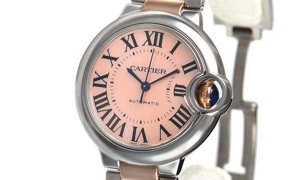 カルティエ バロンブルー ３３ｍｍ W6920098