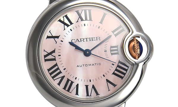 カルティエ バロンブルー ３３ｍｍ W6920098