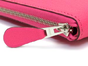 エルメス エヴリン ラウンドジップ長財布/ローズテリアン he-ac-1239
