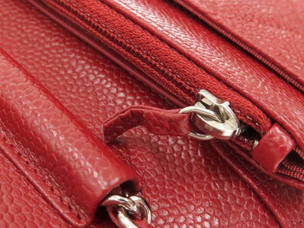 ブランドシャネル チェーンウォレット マトラッセ ココマーク 長財布 A33814 CHANEL 財布