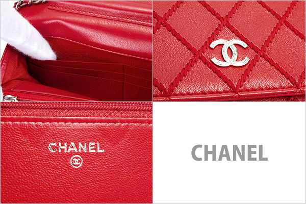 シャネルバッグ レディース ショルダーバッグ チェーンバッグ レッド A80149 RED