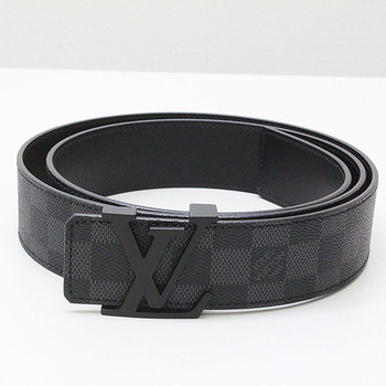 ルイヴィトン（LOUIS VUITTON）ダミエグラフィット サンチュール ＬＶイニシャル ベルト M9808