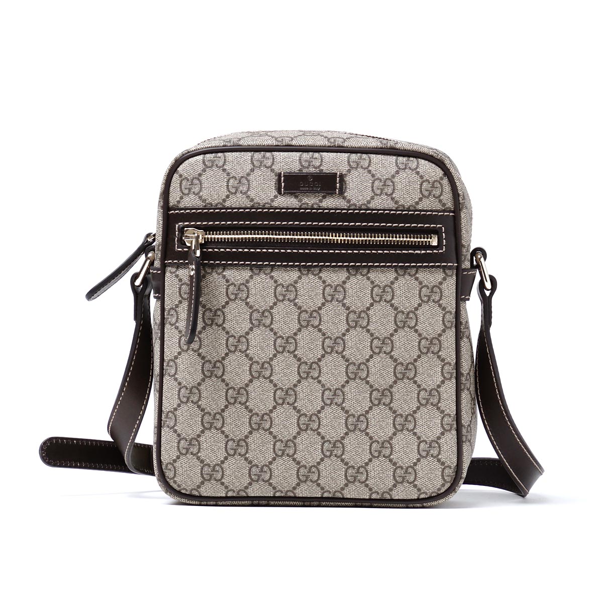 ブランドグッチ/GUCCI ショルダーバッグ GGプラス ベージュ×ブラウン ベージュ系 233268 kgdhg 9643 メンズ