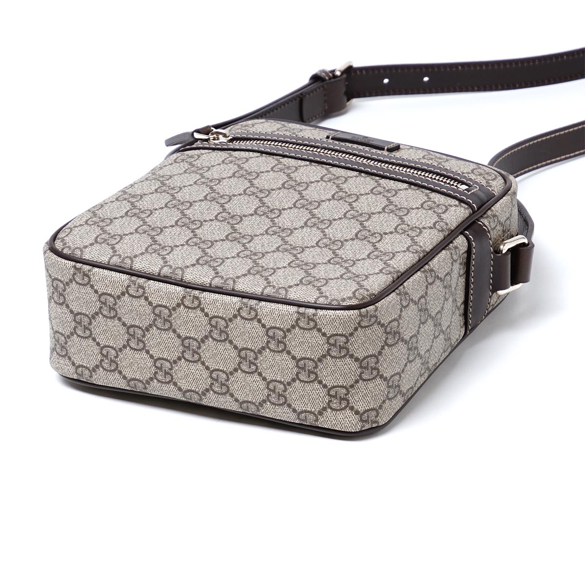 ブランドグッチ/GUCCI ショルダーバッグ GGプラス ベージュ×ブラウン ベージュ系 233268 kgdhg 9643 メンズ