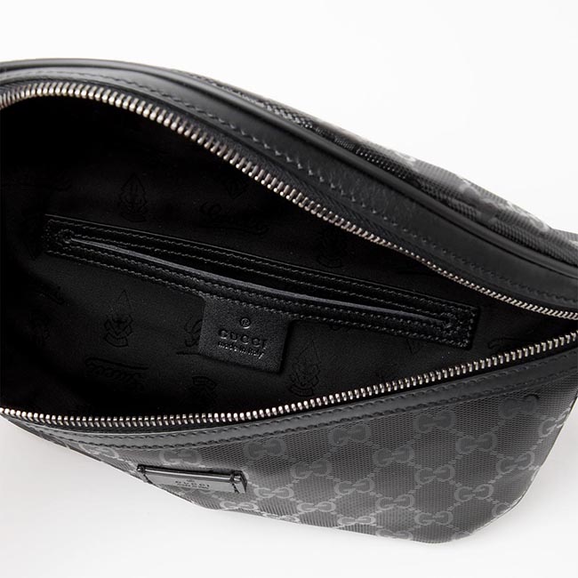 グッチ/GUCCI ボディバッグ ウエストバッグ GG IMPRIMEE ブラック ブラック系 233269 fu4cr 1000 メンズ