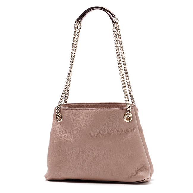 グッチ ショルダーバッグ SOHO/ソーホー LEATHER ライトピンク ピンク系 387043 a7m0g 6812 レディース