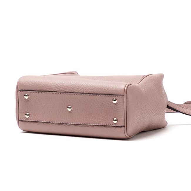 スーパーブランドグッチ ハンドバッグ(2WAY仕様) BAMBOO SHOPPER LEATHER ライトピンク ピンク系 368823 a7m0g 6812 レディース